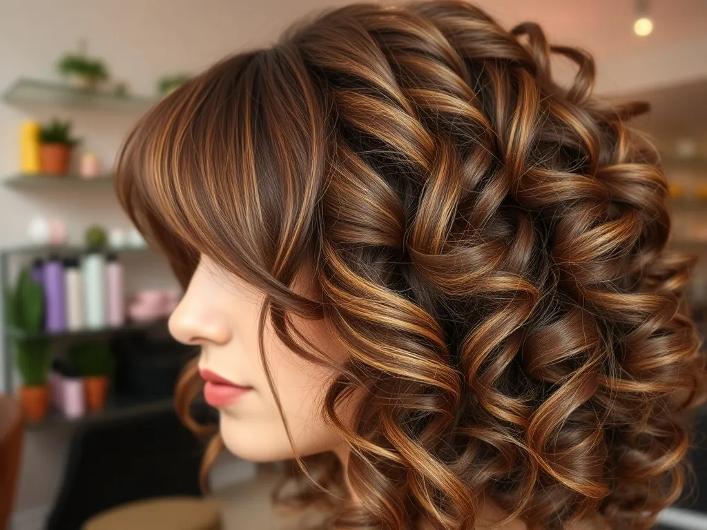 Fryzury na kręcone włosy z grzywką – modne inspiracje i porady