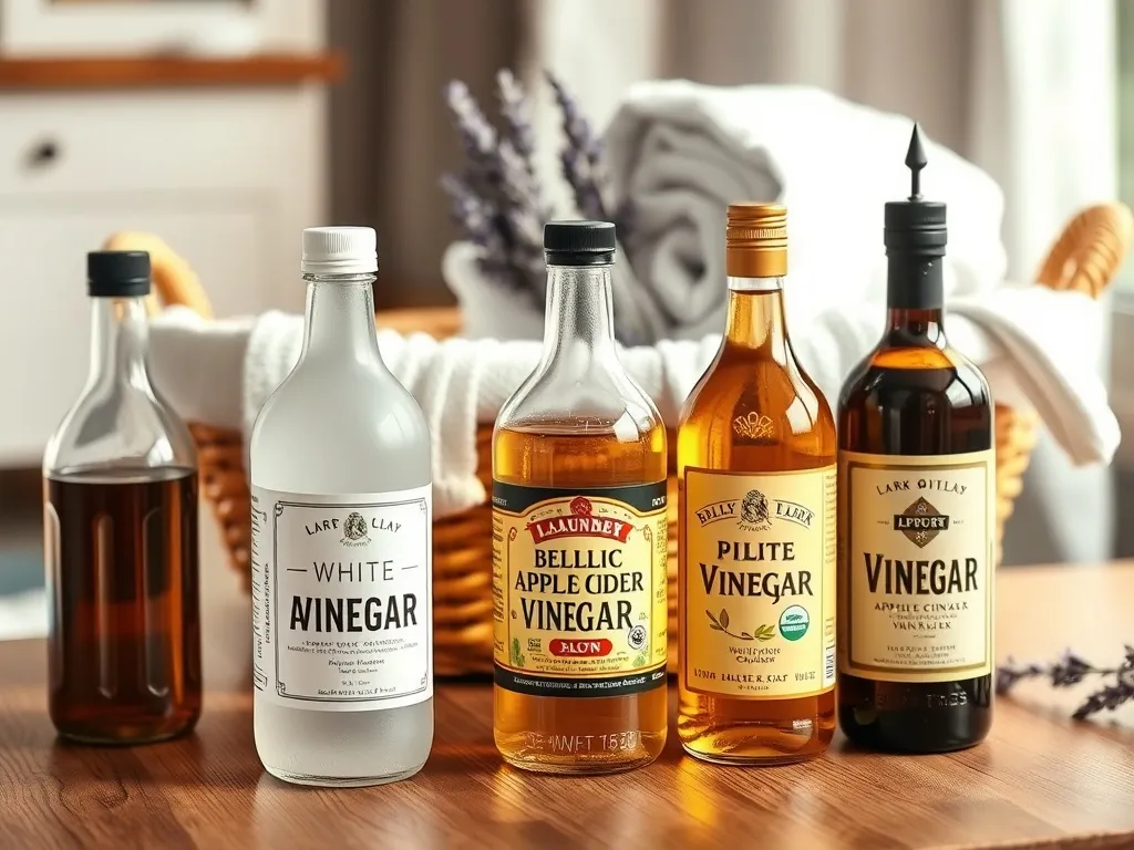 Jaki ocet do prania? Przewodnik po najlepszych rodzajach