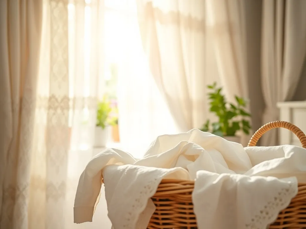 Jak prać firanki? Skuteczne metody i porady na każdą okazję