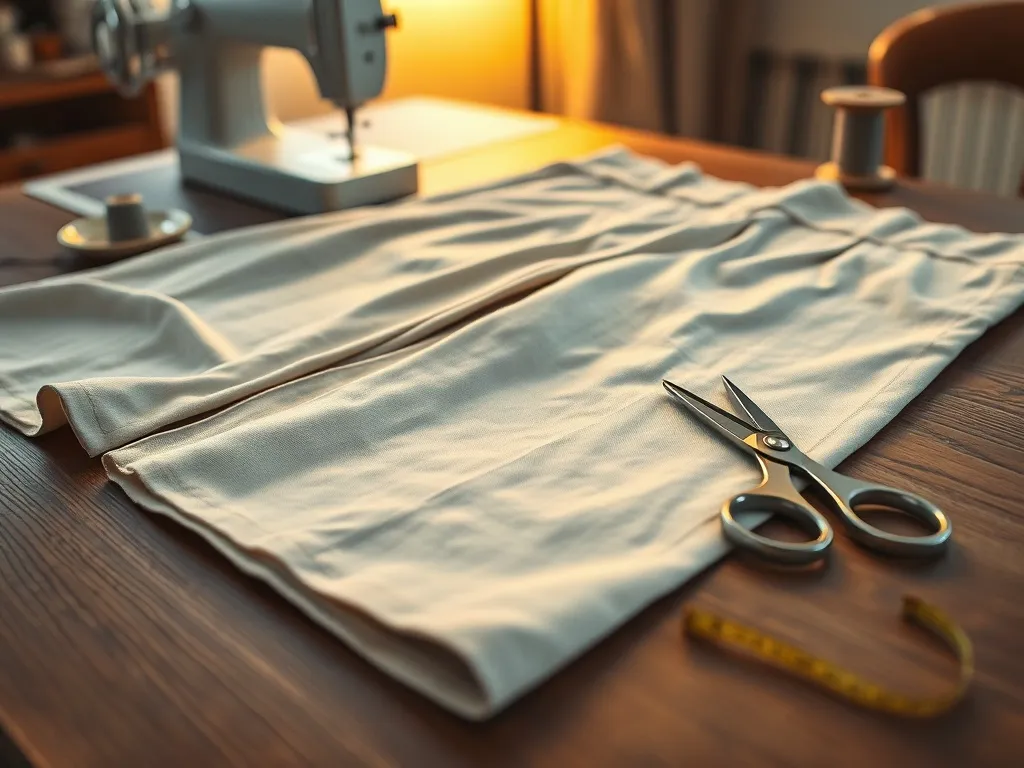 Jak skrócić szerokie spodnie? Praktyczne porady i techniki